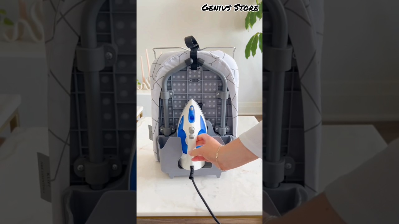 Small Ironing Board Iron Board Hanger Wall Mount! 
