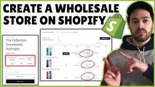 Shopify Wholesale Store Tutorial - Setup Wholesale Sections Easily Without Shopify Plus screenshot 4