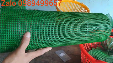 Làm Lộp Đặt Cá Chạch Đa Năng Bằng Lưới Nhựa Siêu Bền