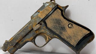 Russia 32 bore pistol restoration
