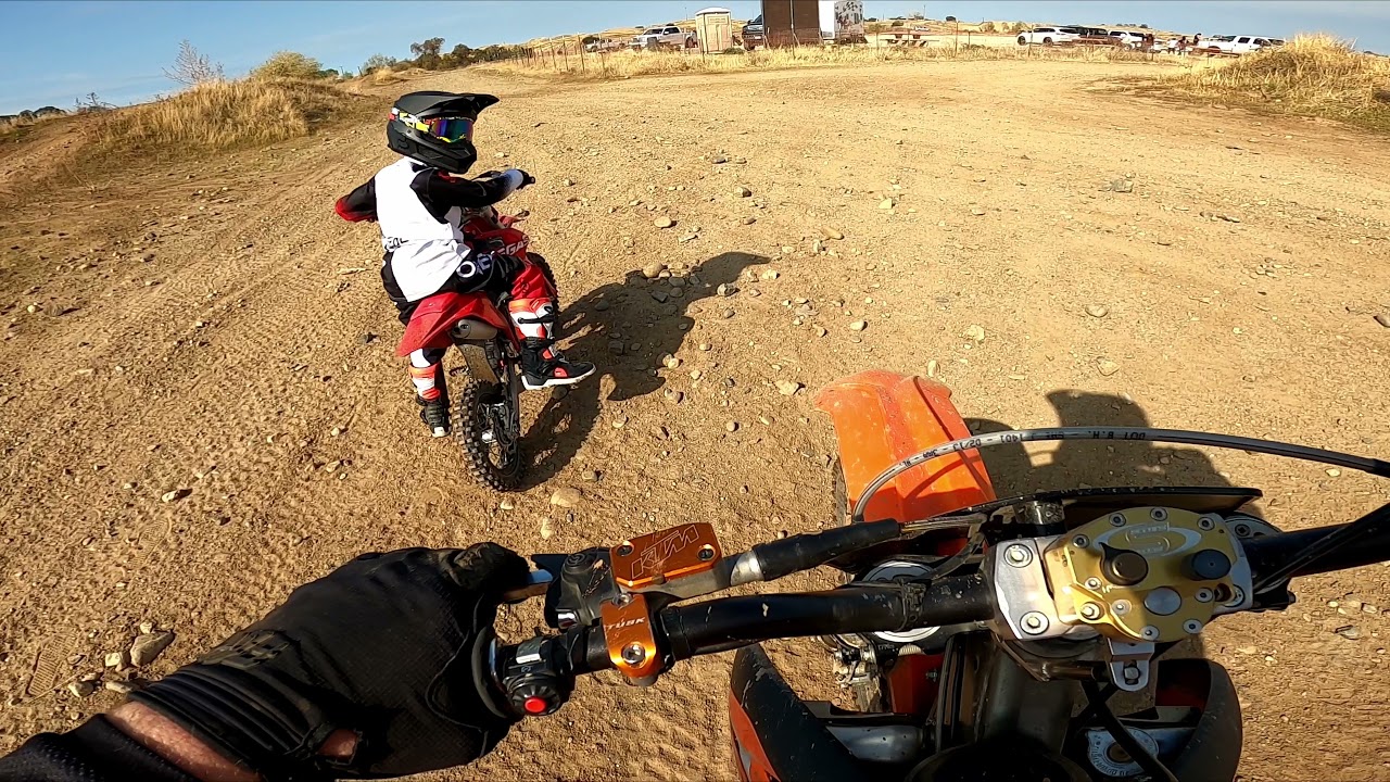 6 year old on GasGas MC50