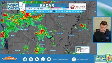 RADAR REFRESH | 6:10pm, Saturday 10/18/2025