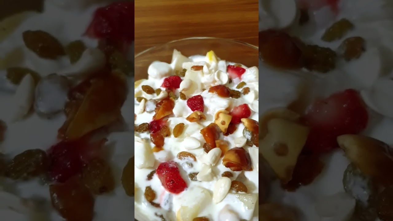 Creamy Fruit Chaat 