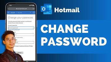 How To Change Hotmail Account Password 2024 !