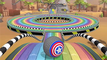 Rolling Ball Sky Escape Gameplay Speedrun All Level 40-48