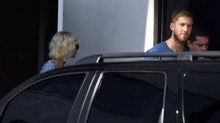 Taylor Swift and Calvin Harris Kiss in Photos From Just Weeks Ago