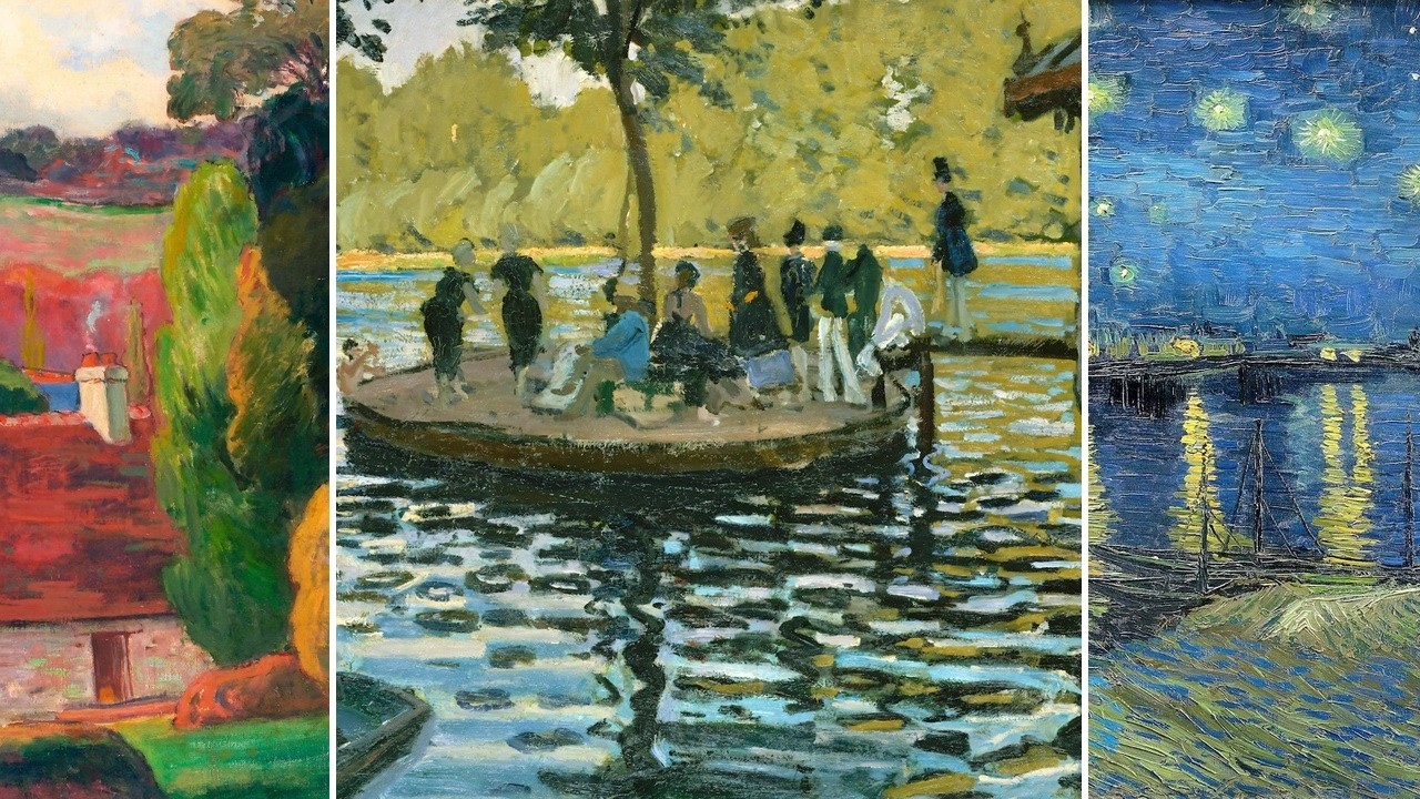 Masterpieces TV — Silent Art Gallery · July 28 Night | Monet · La Grenouillere & others