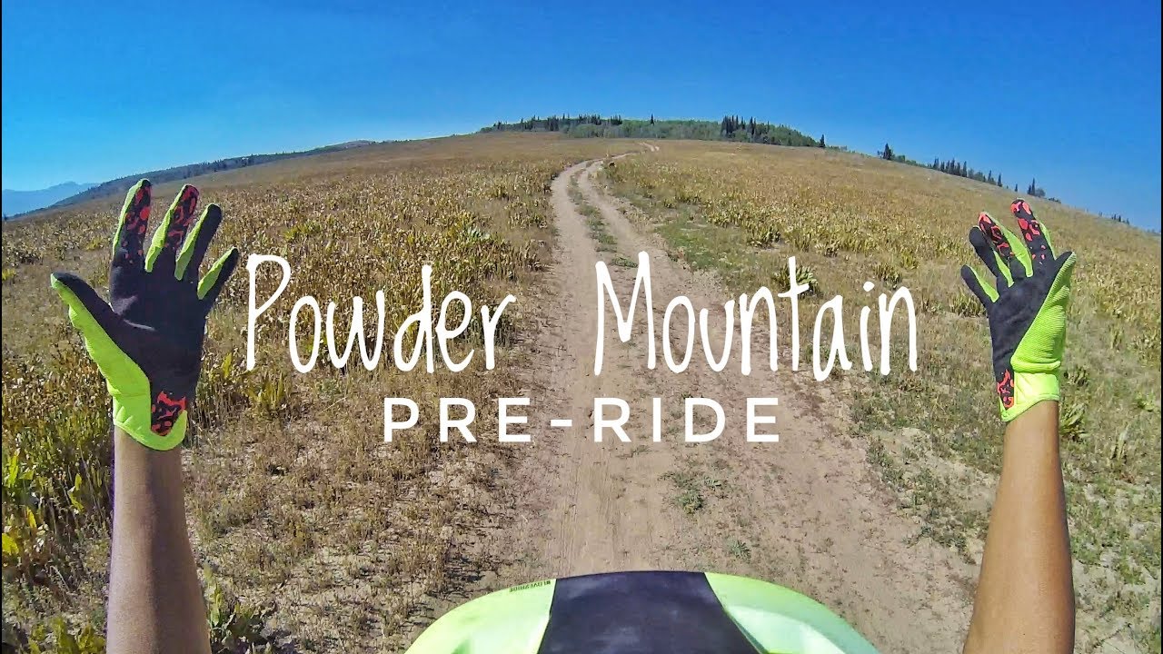 PreRide Powder Mountain Race Course YouTube