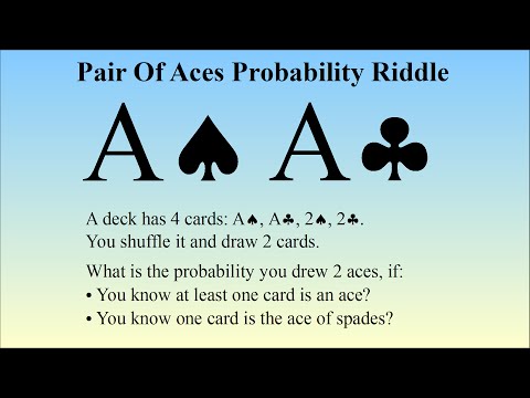 Counter-Intuitive Probability: Can You Solve The Pair Of Aces Riddle?
