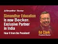 Becker President Ed Clark Announces Simandhar as Exclusive Partner in India| US CPA | US CMA