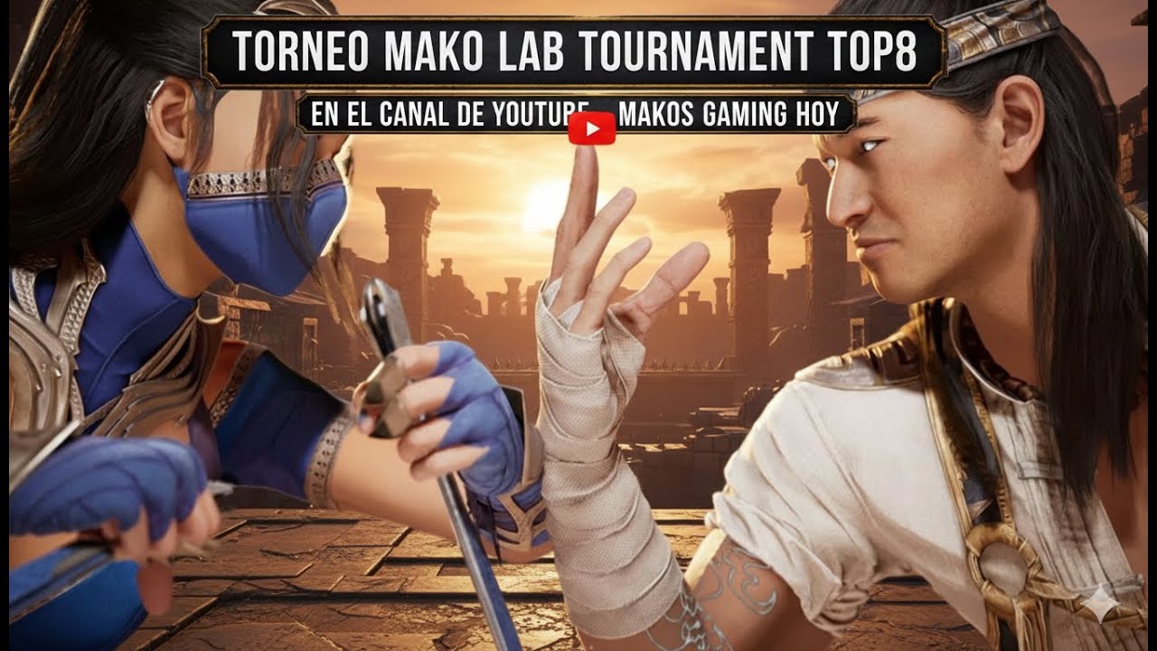 MAKO LAB TOURNAMENT, MK1, VEN APOYAR A TU FAVORITO!!