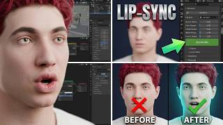 Lip-Sync Addon for Blender!
