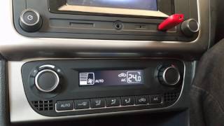 Climatronic Automatic Air Conditioner in Volkswagen Polo 2017  AllStar / Highline / GT