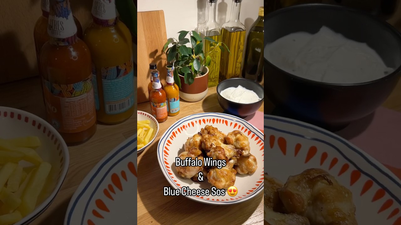 Buffalo Sos + Blue Cheese Sos Bonuslu tarif!! 😍  #pratiktarifler #keşfet