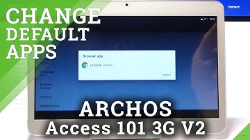 How to Change Default Browser in ARCHOS Access 101 3G V2 - Set Up Default Browser