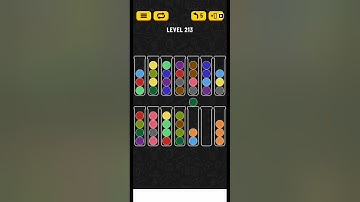 Ball sort puzzle level 213