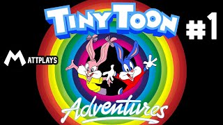 TINY TOON Adventures - #1 | Las Aventuras de Buster y Babsy Bunny | TINY TOONS (EN ESPAÑOL) NES PC