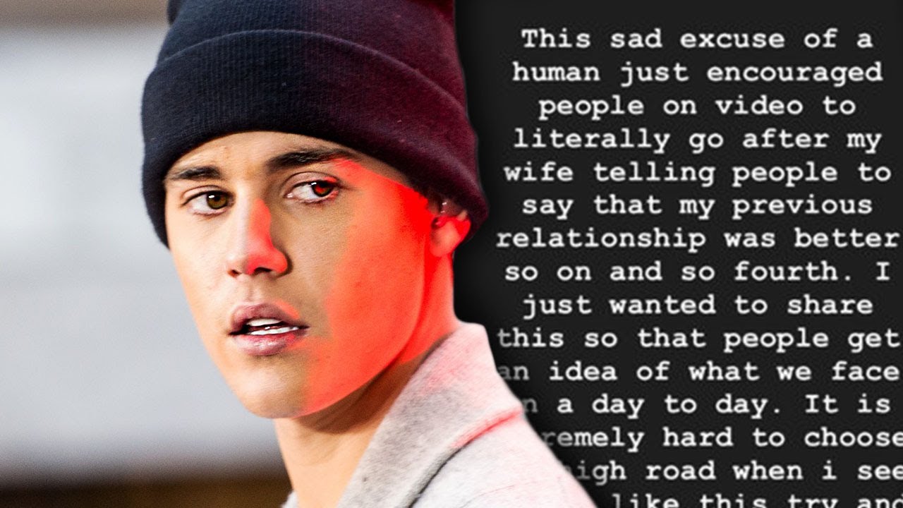 Justin Bieber Slams Fan Disrespecting His Wife Hailey