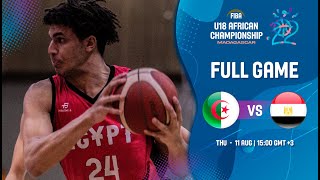 QUARTER-FINALS: Algeria v Egypt | Full Basketball Game