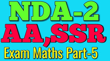 SSR, AA,NDA-2 Preparation