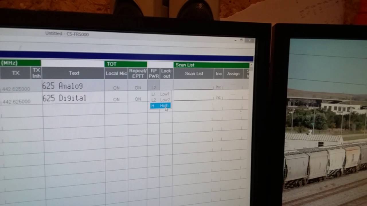 FR6000 Repeater Programming YouTube