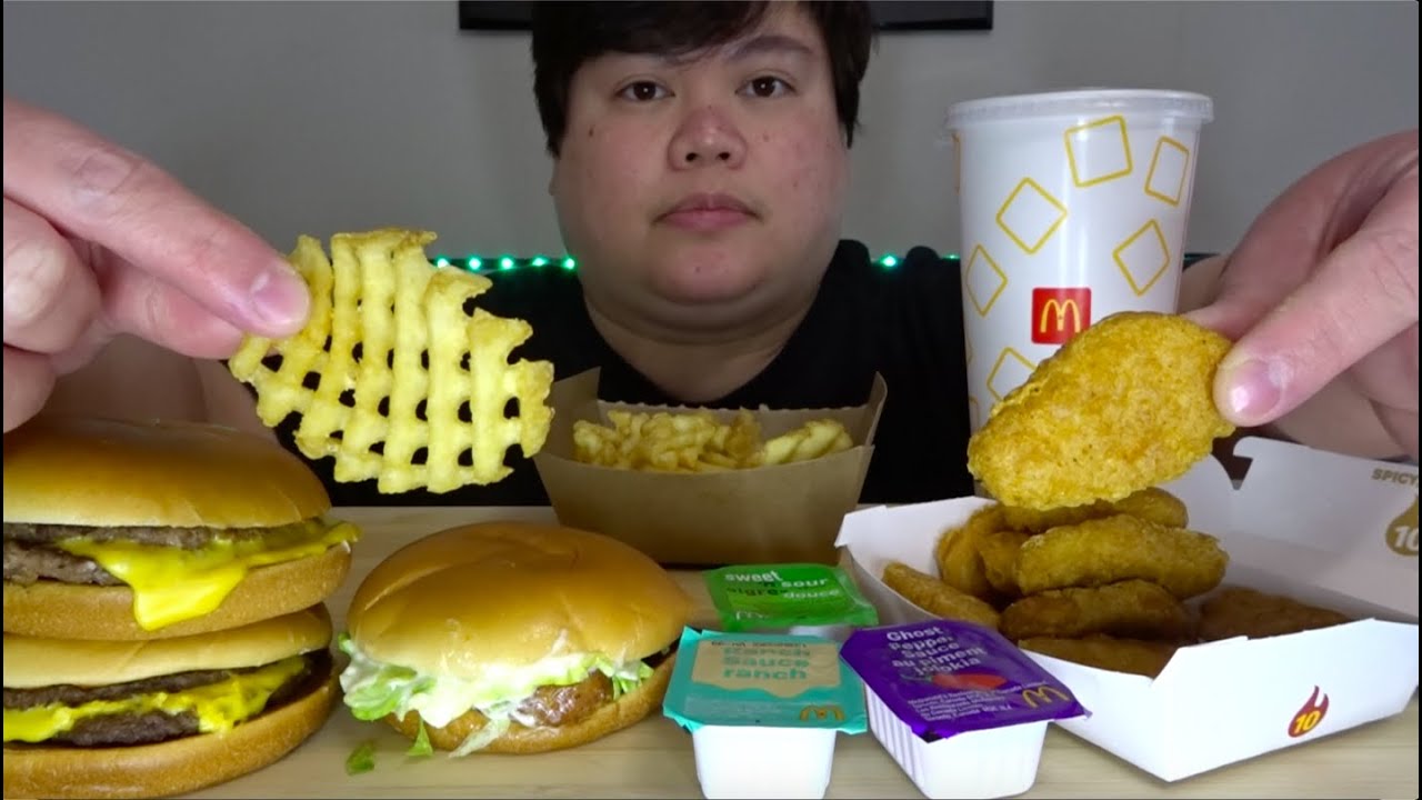 McDonald's Spicy Nuggets & Waffle Fries are back!!!! + Mc Double + Jr