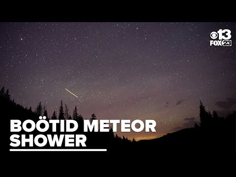 Boötid meteor shower