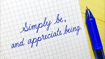 Inspirational Quotes in Cursive Handwriting | Handwriting Practice | Calligraphy | i Write