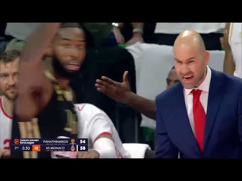 Παναθηναϊκός - Μονακό: 88-91 (MD 12, 29/11/2024)
