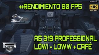 AS A318-319 Professional Innsbrück Viena P3D V4.3 4K 60fps