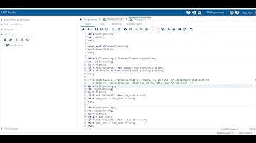 BASE SAS Tip #1: First, Last, and Retain