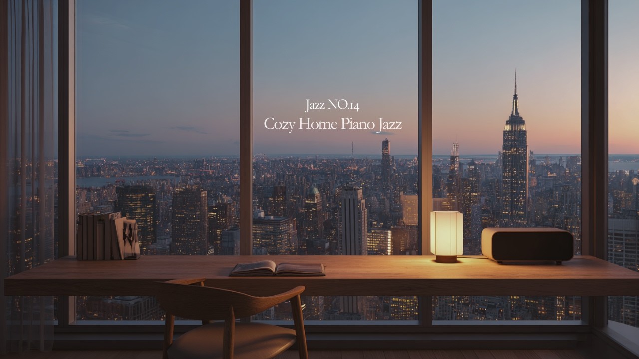 뉴욕의 새벽, 창가의 재즈 | Vintage Jazz Mood | Relaxing Piano Jazz for Study & Work | Comfortable Music