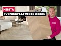 Pvc visgraat vloer leggen  hello floor 2