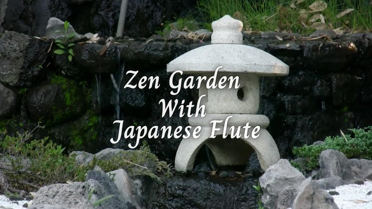 Japanese Zen Garden With Flute | Self Awareness | Enlightenment