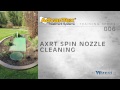 006 AdvanTex AXRT Spin Nozzle Cleaning