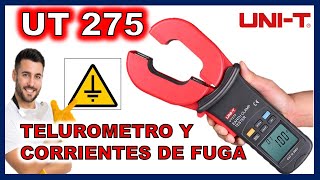 Pinza Telurometro UNI-T UT275 ⚡CARACTERISTICAS Y ESPEFICACIONES⚡