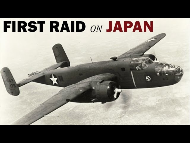 First U S Air Raid On Tokyo And Japan After Pearl Harbor 1942 World War 2 Newsreel Youtube