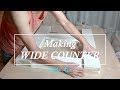 [木工DIY] 2.5m幅の木製カウンターを作った！#3 Making wide counter shelf