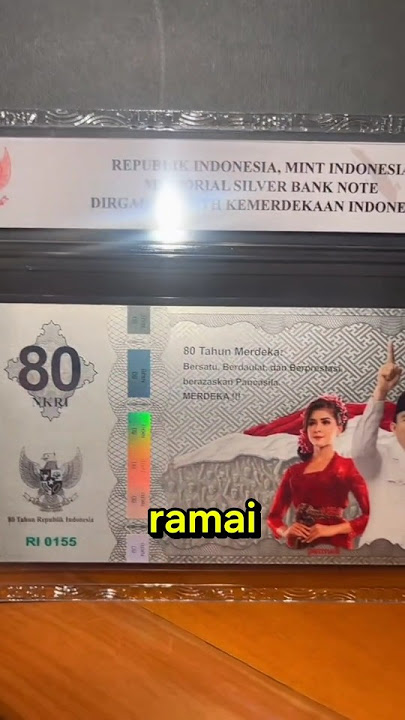 Uang rupiah 80 ribu? 🤔