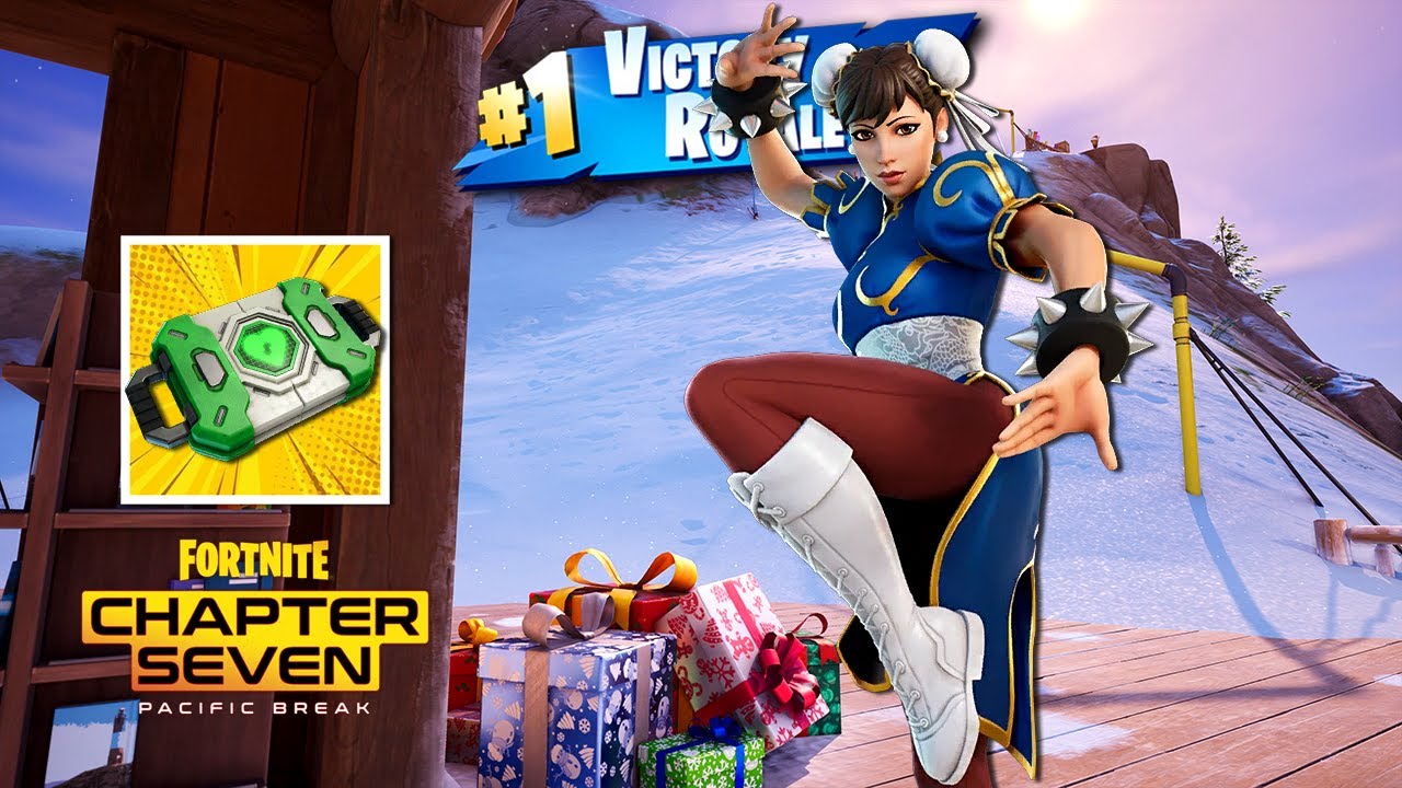 Chun-Li Skin Gameplay - Fortnite | Chapter 7 Season 1