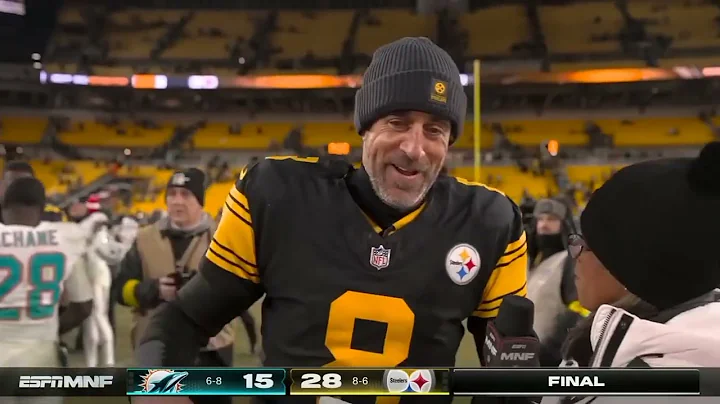 Rodgers, Steelers Rally Behind ‘Castoffs’ to Beat Dolphins 28-15 on Monday Night