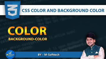 Color and Background-color - Hindi Tutorial in CSS3