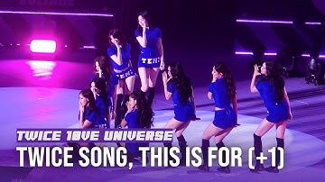 251018 TWICE - TWICE SONG + Talk that Talk + THIS IS FOR | 2025 TWICE FANMEETING [10VE UNIVERSE]