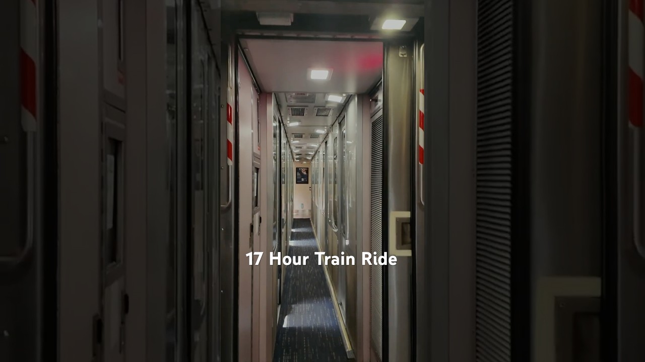 Taking My Motorcycle on a 17 Hour Train Ride! #motorcycletravel   #builtforadventure #motorcycle