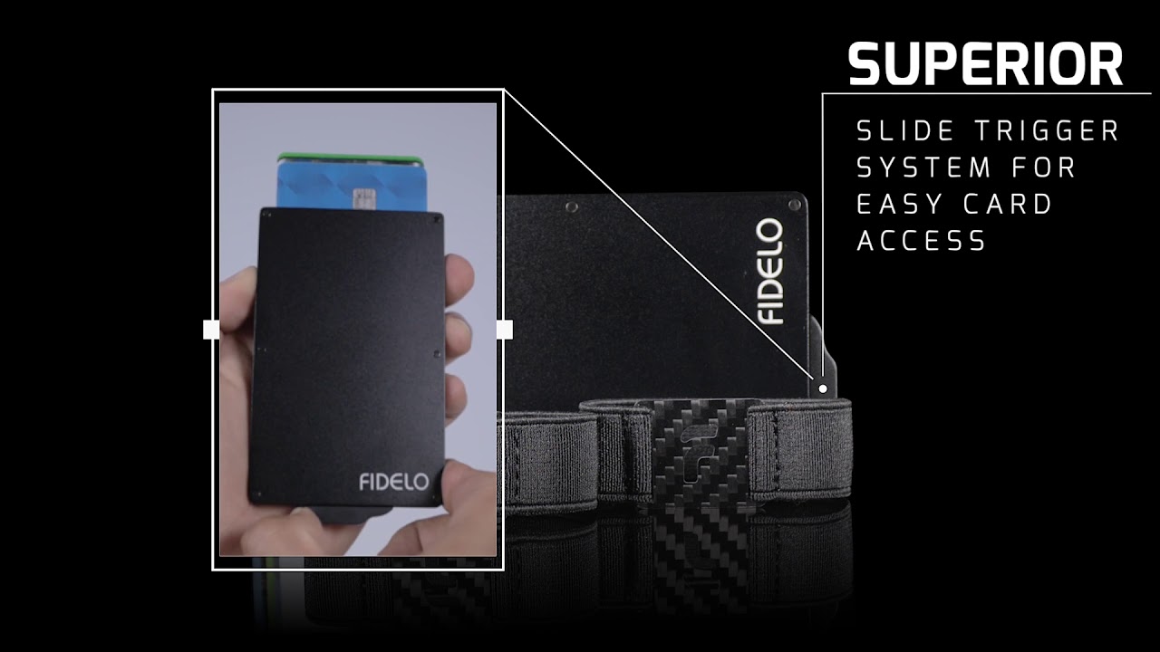 Slim Enough!? - BEST EDC Gear Minimalist Wallet 2020 - The HYBRID RFID Cardslide - FIDELO Wallet