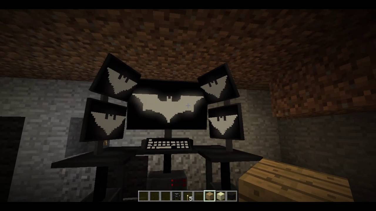 Batcaverna Minecraft Como Construir Ep 1 Youtube
