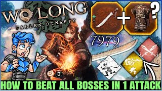 This Weapon is GAME BREAKING - How to One Shot Bosses - Best Build Guide - Wo Long Fallen Dynasty!