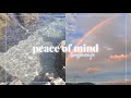  peace of mind  mental health healthy lifestyle