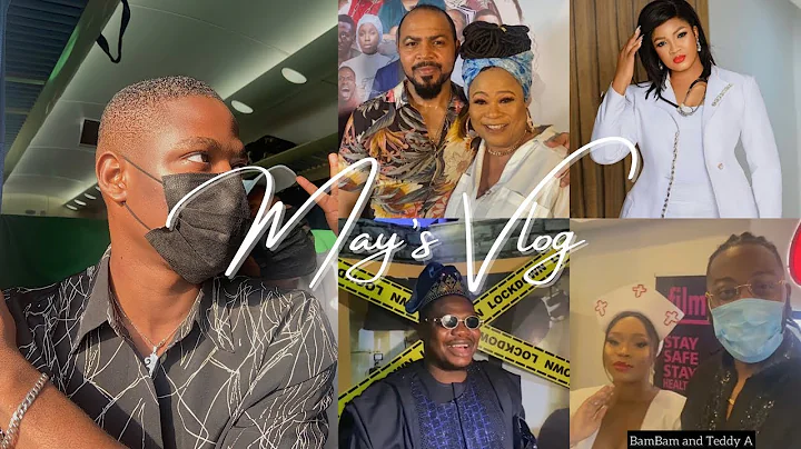 May’s Vlog + Lockdown Movie Premier with Omotola, Mr Macaroni, Sola Sobowale, Ramsey Nouah & others