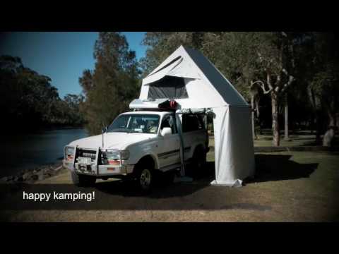 MYCUBE - Roof Top Tent - StarAwning Mesh Walls